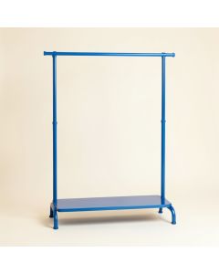 Clay Bridge Empty Garment Rack - Blue (synthetic illustration; no displayed measurements)