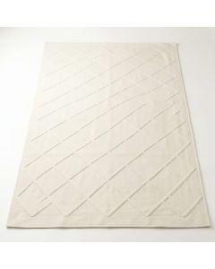 Field Crest Rectangular Area Rug - Ivory (synthetic illustration; no displayed measurements)