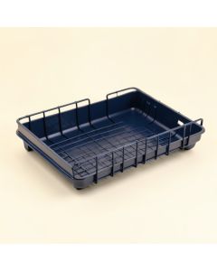 Reed Arc Empty Under-Desk Cable Tray (synthetic illustration; no displayed measurements)