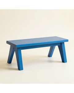 Cliff Dale Indoor Bench - Blue (synthetic illustration; no displayed measurements)