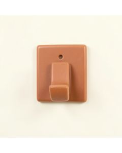 Glen Arc Wall-Mounted Robe Hook - Terracotta (synthetic illustration; no displayed measurements)