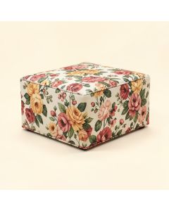Yara 39 '' Rectangle Floral Storage Ottoman (synthetic illustration; no displayed measurements)
