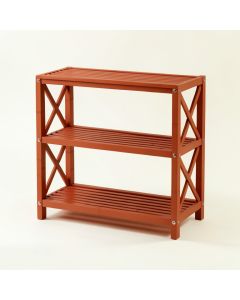 Heath Brook Empty Seed-Starting Shelving Unit Without Lights - Terracotta (synthetic illustration; no displayed measurements)