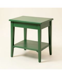 Slate Bend Side Table - Green (synthetic illustration; no displayed measurements)