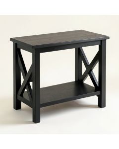 Dune Branch Side Table - Black (synthetic illustration; no displayed measurements)