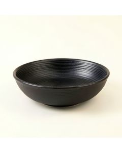Field Canyon Dining Bowl - Black (synthetic illustration; no displayed measurements)