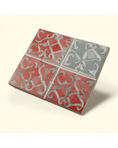 Mulia 4 '' X 12 '' Glass Patterned Subway Tile (synthetic illustration; no displayed measurements)