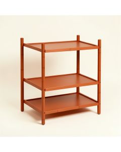 Birch Arc Empty Countertop Canister Rack (synthetic illustration; no displayed measurements)