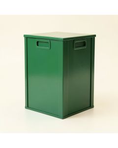 Ash Bridge Closed Outdoor Storage Box - Green (synthetic illustration; no displayed measurements)