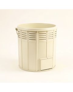 Hill Crest Closed Garden Compost Bin - Ivory (synthetic illustration; no displayed measurements)