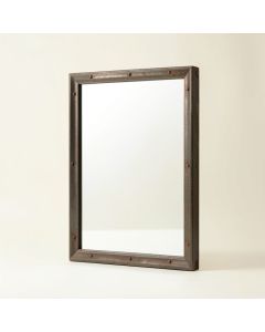 Noha Wall Mirror Industrial Accent Mirror (synthetic illustration; no displayed measurements)