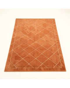 Harbor Branch Rectangular Area Rug - Terracotta (synthetic illustration; no displayed measurements)