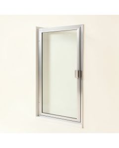 Deluxe 45.75 '' X 71.5 '' Bypass Framed Shower Door (synthetic illustration; no displayed measurements)