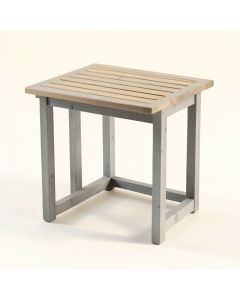 Flint Bend Compact Balcony Table - Gray (synthetic illustration; no displayed measurements)
