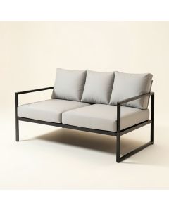 Hardrigg Patio Sofa With Cushions (synthetic illustration; no displayed measurements)