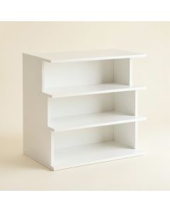 Cove Dale Desktop Shelving Unit - White (synthetic illustration; no displayed measurements)