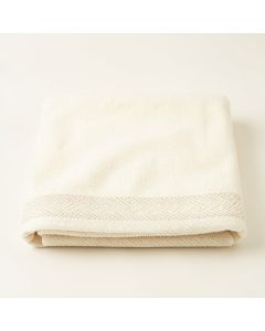 Alder Falls Bath Towel - Ivory (synthetic illustration; no displayed measurements)