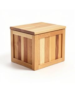 Grade A Soild Wood Deck Box (synthetic illustration; no displayed measurements)