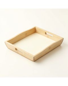 Linden Bluff Serving Tray - Cream (synthetic illustration; no displayed measurements)