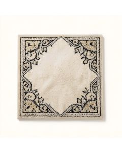 Roloff Hand-Tufted Wool Ivory/Black Area Rug (synthetic illustration; no displayed measurements)