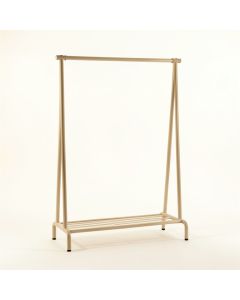 Clay Bend Empty Garment Rack - Beige (synthetic illustration; no displayed measurements)