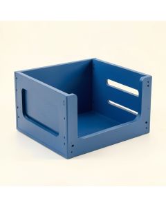 Alder Crest Empty Furniture-Style Pet Crate - Blue (synthetic illustration; no displayed measurements)