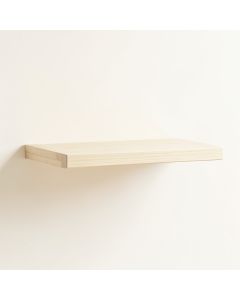 Stone Brook Wall-Mounted Shelf - Ivory (synthetic illustration; no displayed measurements)
