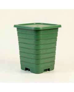 Heath Bridge Closed Garden Compost Bin - Green (synthetic illustration; no displayed measurements)