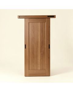 Paneled Manufactured Wood Trident Sliding Closet Door (synthetic illustration; no displayed measurements)