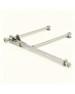 Double Curtain Rod (synthetic illustration; no displayed measurements)