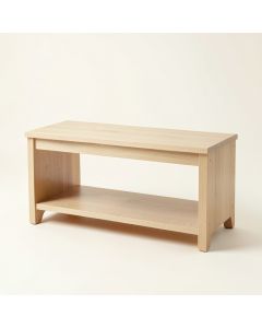 Flint Edge Indoor Bench - Beige (synthetic illustration; no displayed measurements)