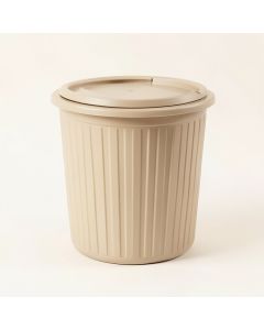 Reed Branch Closed Garden Compost Bin - Beige (synthetic illustration; no displayed measurements)