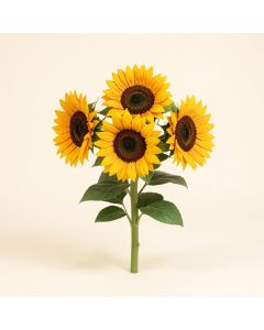Artificial Sunflower Bush (synthetic illustration; no displayed measurements)