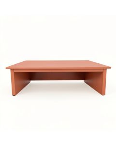 Linden Falls Desktop Monitor Riser - Terracotta (synthetic illustration; no displayed measurements)