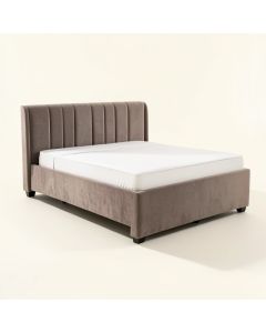 London King Upholstered Platform Bed (synthetic illustration; no displayed measurements)