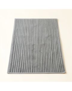 Aspen Falls Bath Mat - Gray (synthetic illustration; no displayed measurements)