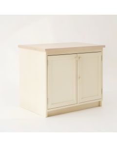 Willow Bend Freestanding Laundry Folding Counter - Cream (synthetic illustration; no displayed measurements)
