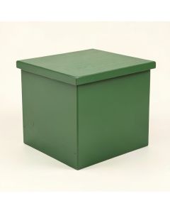 Juniper Bluff Closed Outdoor Storage Box - Green (synthetic illustration; no displayed measurements)