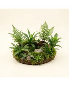 Berea Aloha Hawaii Free Spirited Hippie Hawaii Themed Vacation Fairy Garden (synthetic illustration; no displayed measurements)