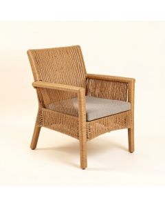 Calina Teak Patio Dining Chair (synthetic illustration; no displayed measurements)
