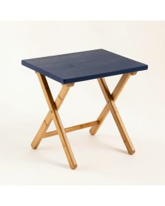 Juniper Arc Compact Balcony Table (synthetic illustration; no displayed measurements)