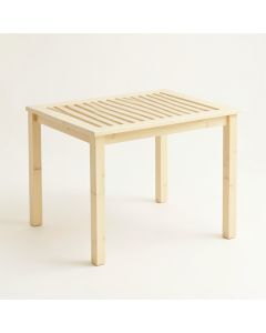 Heath Dale Patio Table - Cream (synthetic illustration; no displayed measurements)