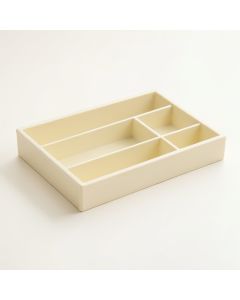 Clay Branch Empty Pantry Drawer Organizer Insert - Cream (synthetic illustration; no displayed measurements)