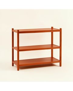 Sage Canyon Empty Seed-Starting Shelving Unit Without Lights - Terracotta (synthetic illustration; no displayed measurements)