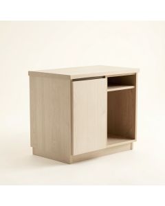 Pine Arc Freestanding Laundry Folding Counter - Beige (synthetic illustration; no displayed measurements)