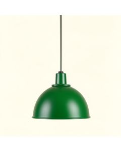 Dune Dale Pendant Light Suspended From One Plain Cable - Green (synthetic illustration; no displayed measurements)