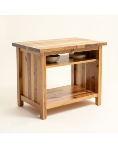 Cuthbert Kitchen Cart With Butcher Block (synthetic illustration; no displayed measurements)