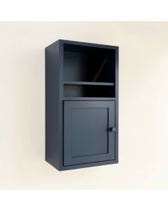 Shore Bridge Wall-Mounted Entry Cabinet - Navy (synthetic illustration; no displayed measurements)