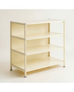 Cliff Bluff Desktop Shelving Unit - Cream (synthetic illustration; no displayed measurements)