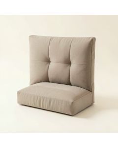 Tree And Bird Outdoor Seat/Back Cushion (synthetic illustration; no displayed measurements)